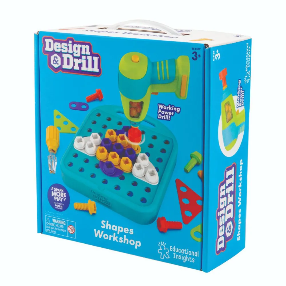 New Learning Resources Skru & Design - Design med former