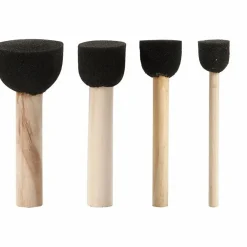 New Creativ Company Skumstencil pensler, 4 stk