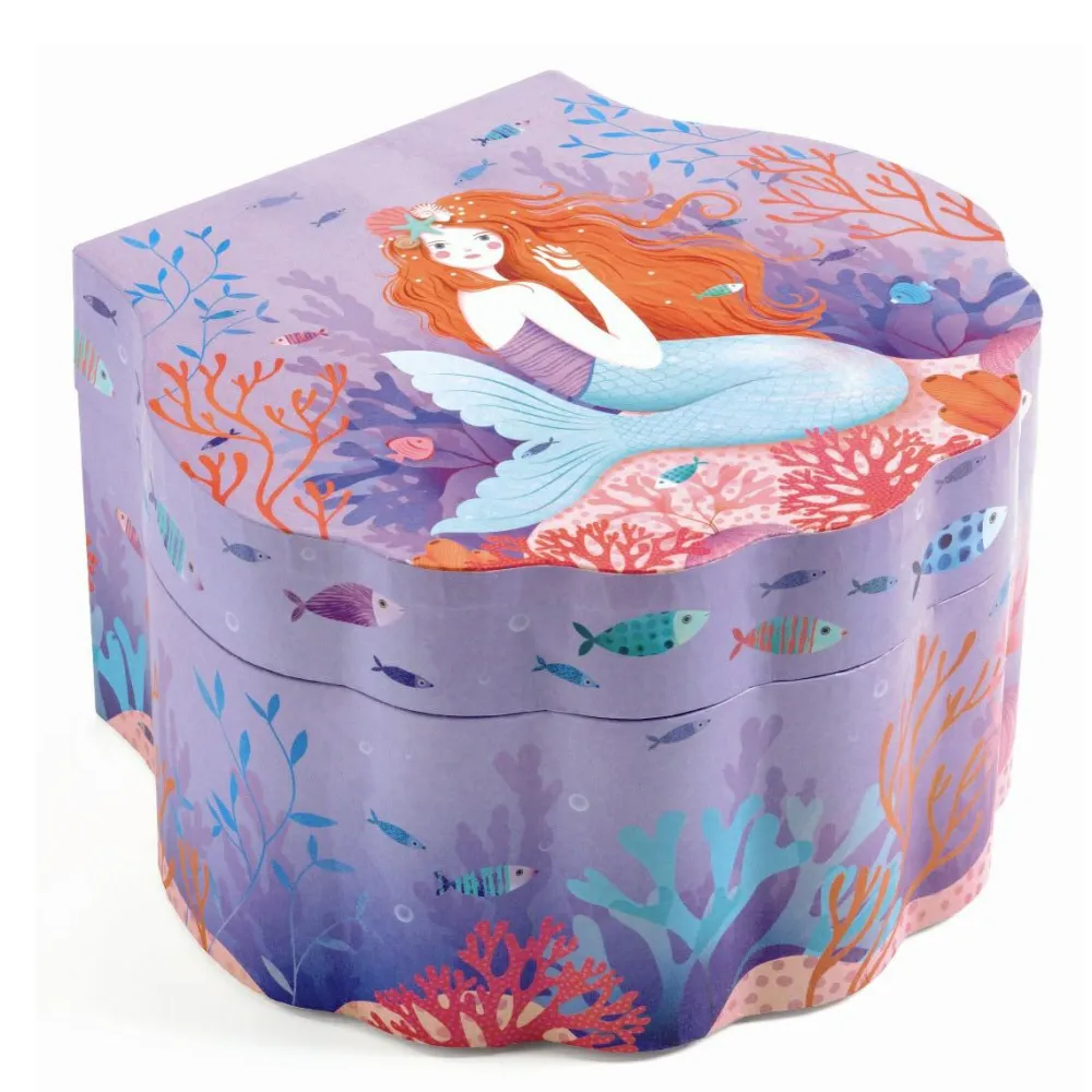 Sale Djeco Smykkeskrin med musik - Havfrue