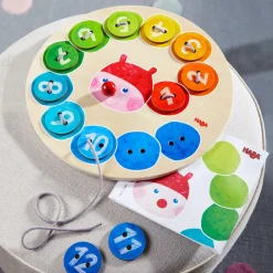 Online Haba Snøreleg - Den farveglade larve