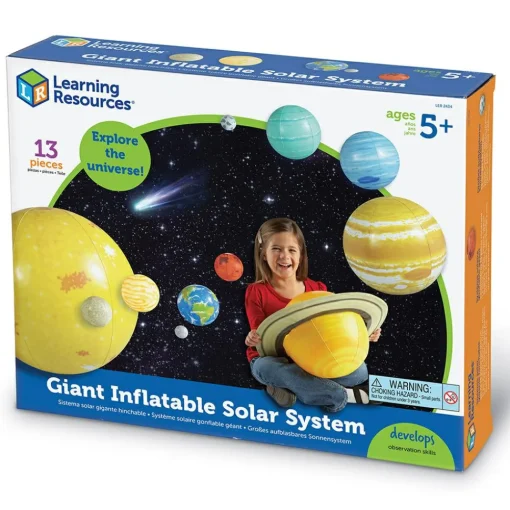 New Learning Resources Solsystem - Oppusteligt, 13 dele