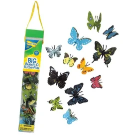 New InsectLore Sommerfugle i rør, 18 stk