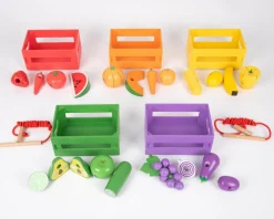 Best tickit® Sorter i kasser - Grøntsager og frugter