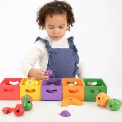 Best tickit® Sorter i kasser - Grøntsager og frugter