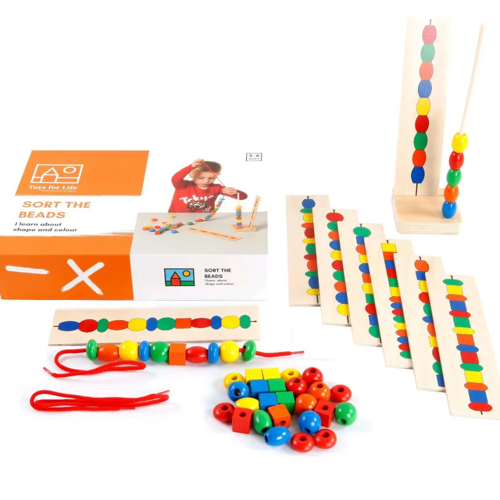 Best Toys for Life Sorter perlerne - Lær om form og farve
