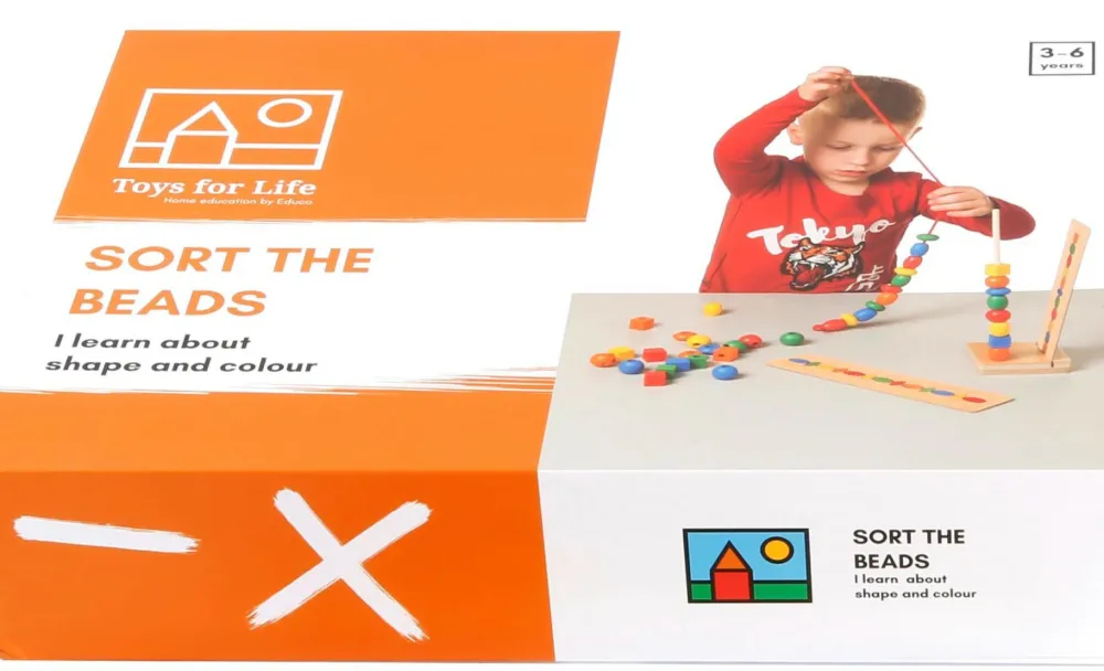 Best Toys for Life Sorter perlerne - Lær om form og farve