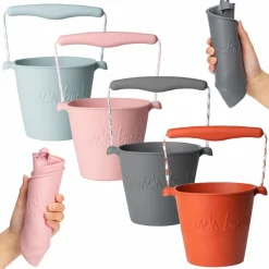 Scrunch Spand i silikone - Foldbar - Nordiske farver