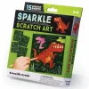 Sale Crocodile Creek Sparkle Scratch Art - Dinosaurer