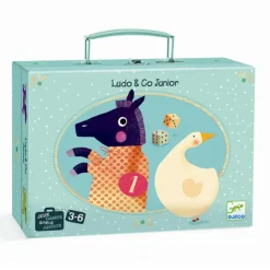 Sale Djeco Spilkuffert - Ludo og Gåsespil