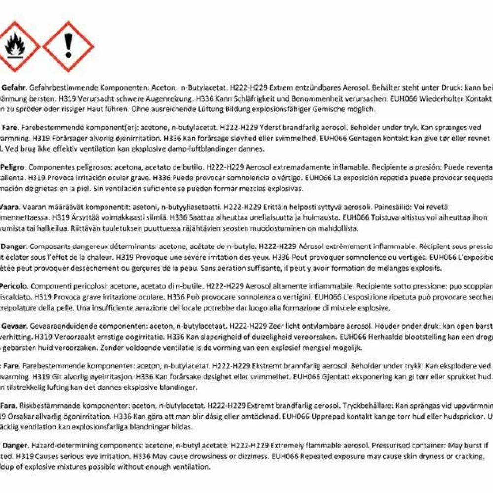 Best Creativ Company Spraylak - Blank, 400 ml.