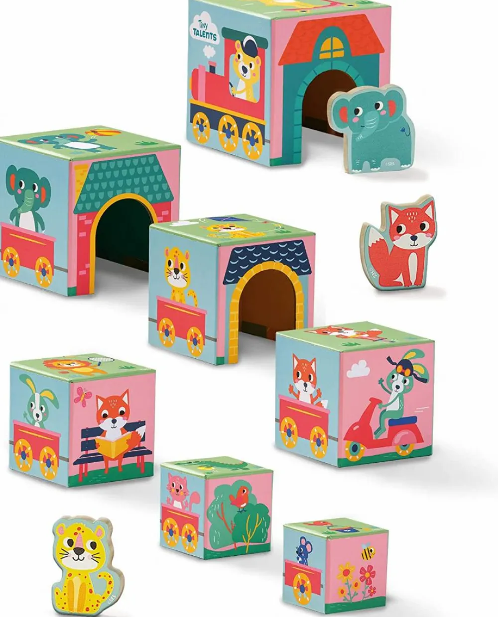 Best SES Creative Stableklodser - Dyrevenner