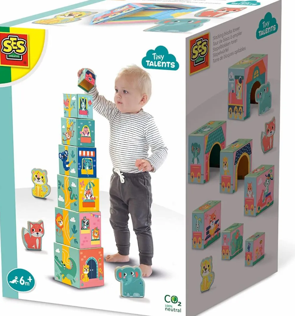 Best SES Creative Stableklodser - Dyrevenner