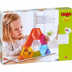 New Haba Stableleg m. opgavekort - Krystaller
