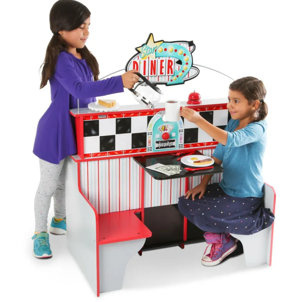 Sale Melissa & Doug Star Diner - Café inkl. køkken