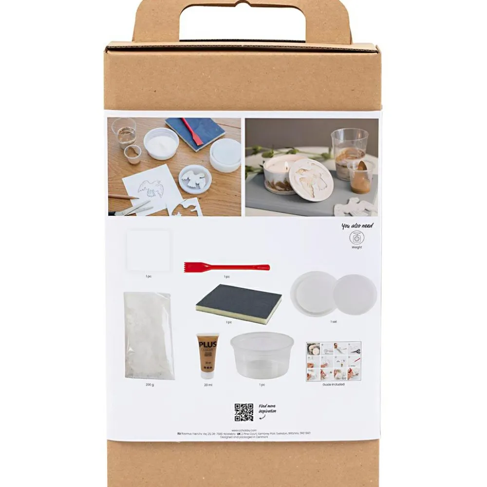 Discount Creativ Company Støb med resin - Krukke med låg, 1 stk