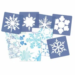 Best Stencil - Snefnug, 12 stk