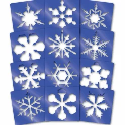 Best Stencil - Snefnug, 12 stk