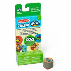 Discount Melissa & Doug Sticker WOW! tilbehør refill - Dinosaur, 200 stk