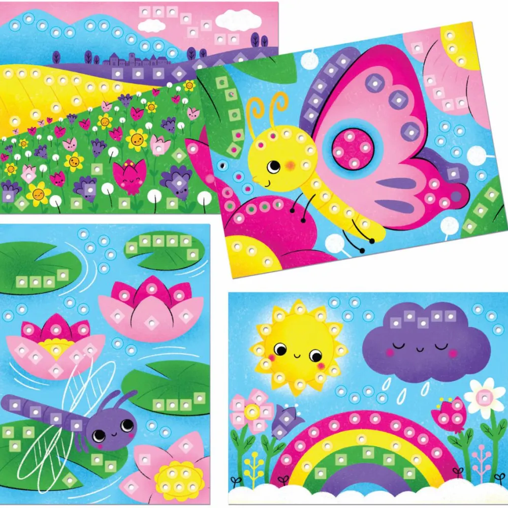 Discount Quercetti Stiftmosaik - FantaColor m. natur, 180 stk