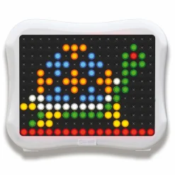 Outlet Quercetti Stiftmosaik med LED - Peg Brite, 122 stk