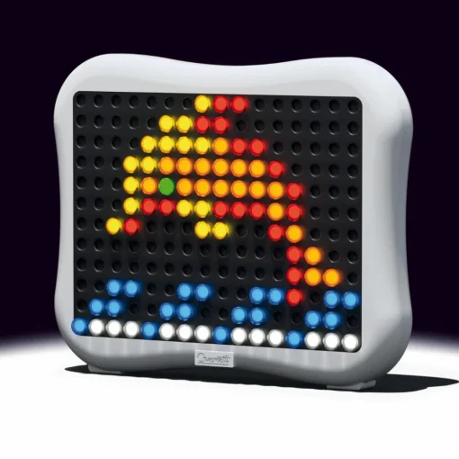 Outlet Quercetti Stiftmosaik med LED - Peg Brite, 122 stk