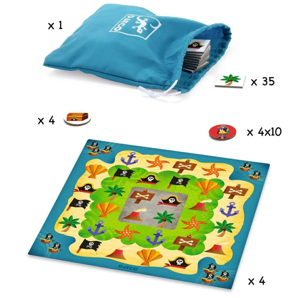 Online Djeco Strategispil - Piratrix