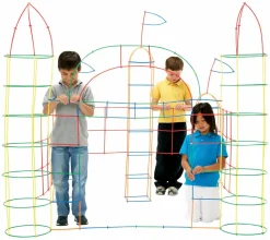 Outlet Straws & Connectors byggesæt, 230 dele