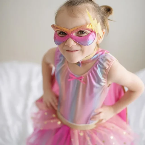 Clearance Great Pretenders Superheltinde pink, str. 4-6 år