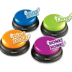 Online Learning Resources Svarknap, sæt med 4 stk