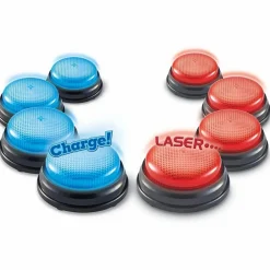 New Learning Resources Svarknapper til to hold, 2 x 4 stk