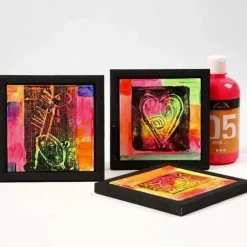 Hot Creativ Company Svæveramme med lærred - 30 x 30 cm, 1 stk