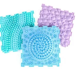 Online Taktilmåtter - Sæt med 6 stk