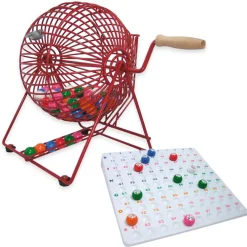 Hot Tallotteri med tromle, inkl. 90 kugler