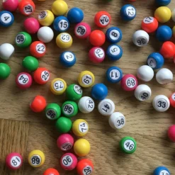 New Tallotteri tilbehør - Talkugler, 90 stk