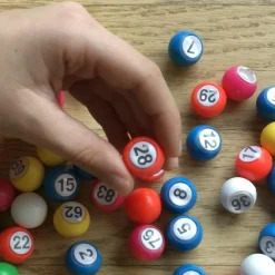 New Tallotteri tilbehør - Talkugler, 90 stk