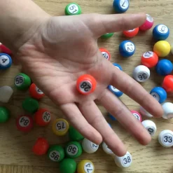 New Tallotteri tilbehør - Talkugler, 90 stk