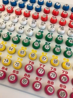 New Tallotteri tilbehør - Talkugler, 90 stk