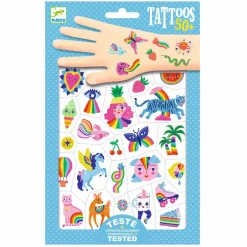Discount Djeco Tatoveringer - Regnbuer