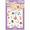 Online Djeco Tatoveringer, Metallic - Feer