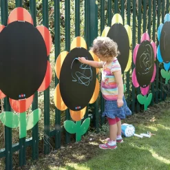 Outlet Tavler til udendørs brug - Blomster, 5 stk