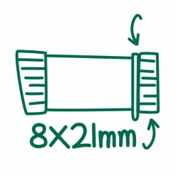Discount Hape Teleskop af bambus, 8x forstørrelse