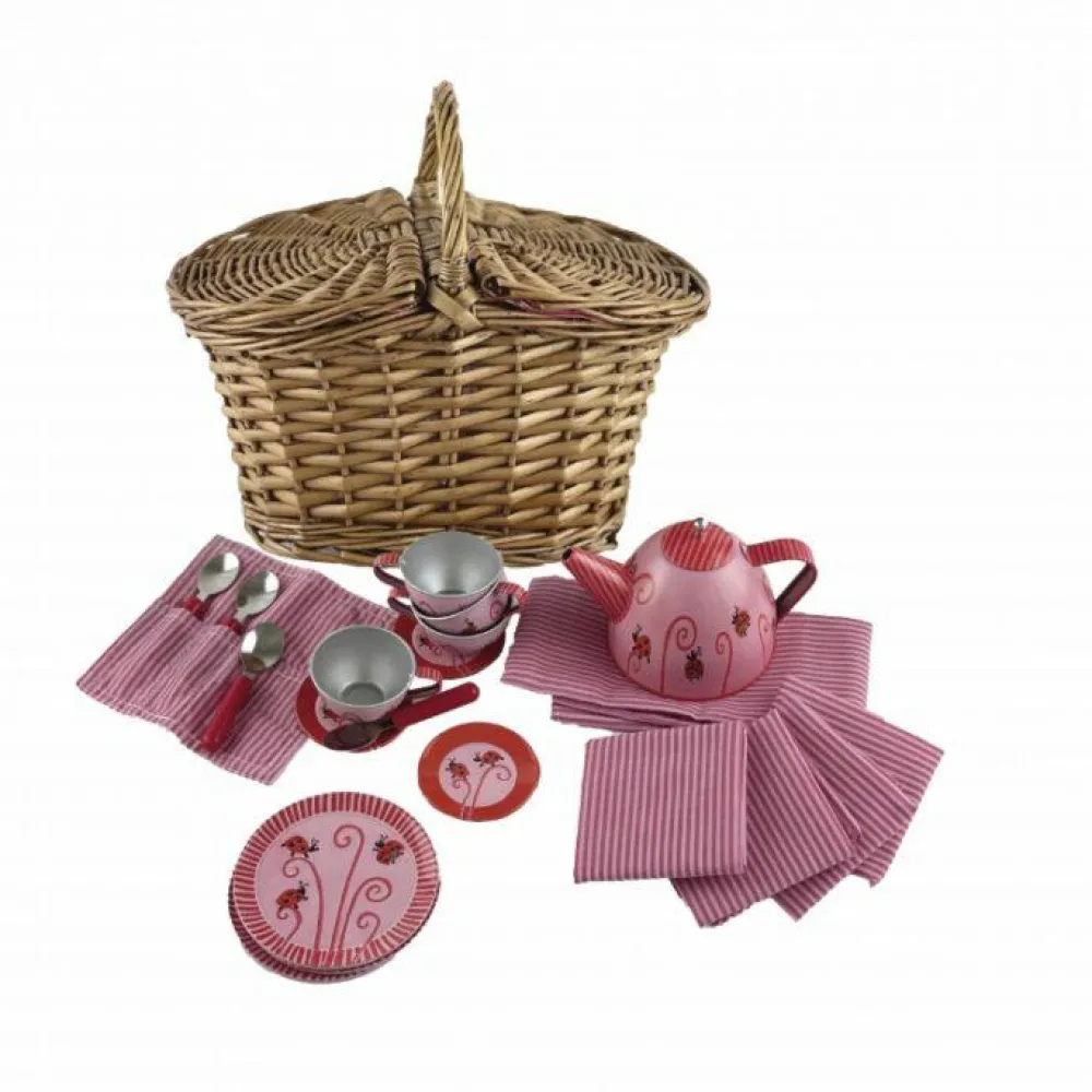 Online Egmont Toys Tesæt i fletkurv - Mariehøner