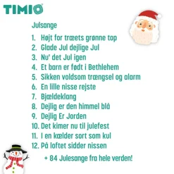New TIMIO tilbehør - Disc m. julesange