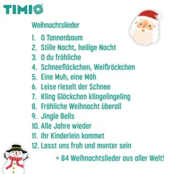 New TIMIO tilbehør - Disc m. julesange