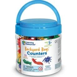 Outlet Learning Resources Tæl & Sorter - Insekter, 72 dele