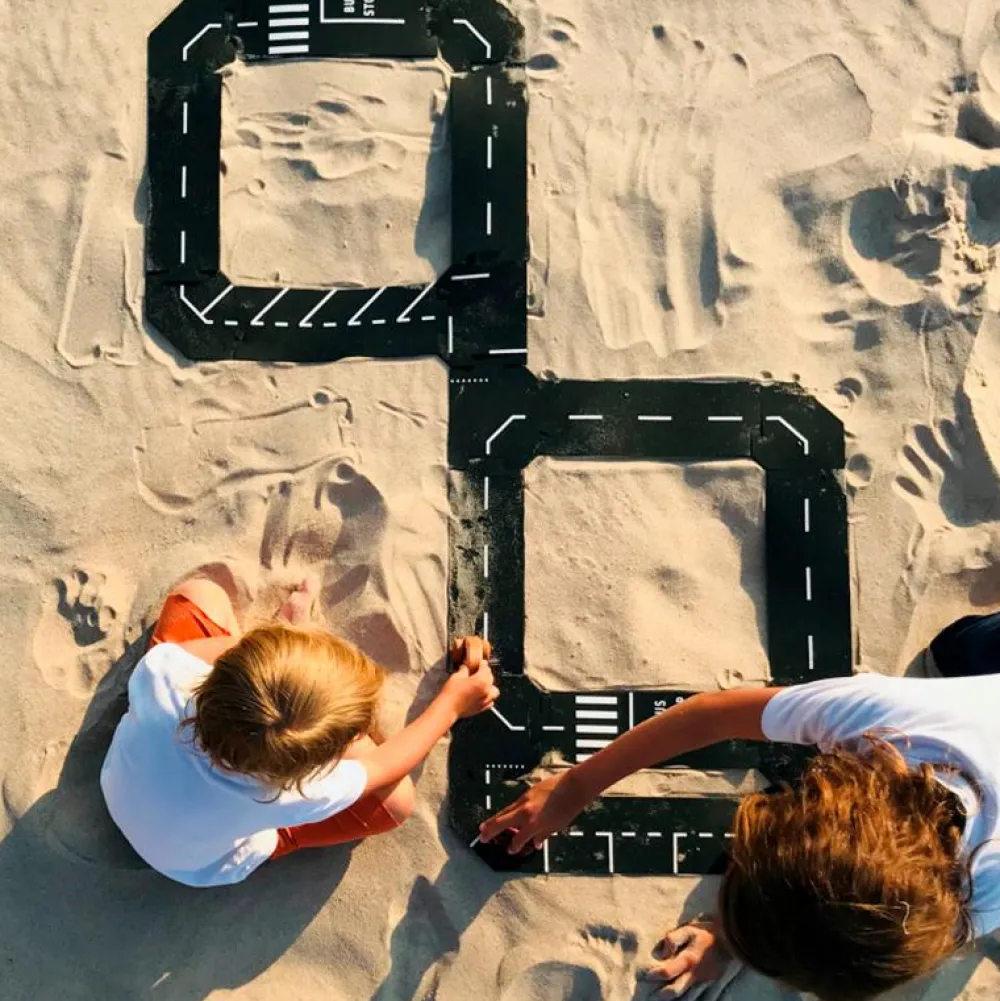 Outlet ToddleRoad tilbehør - Parkeringsplads, 3 dele