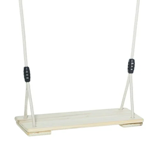 Best DICE Trægynge 44 x 17,5 cm - 6 meter (beige reb)