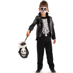 Sale Trick-or-Treat-pose med håndtag - Skelethånd