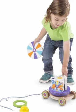 Online Melissa & Doug Trækkelegetøj - Karrusel