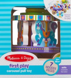 Online Melissa & Doug Trækkelegetøj - Karrusel